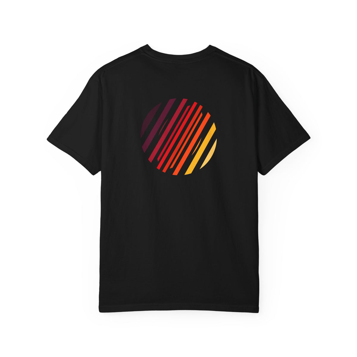 Backprint Label Shirt Unisex Black