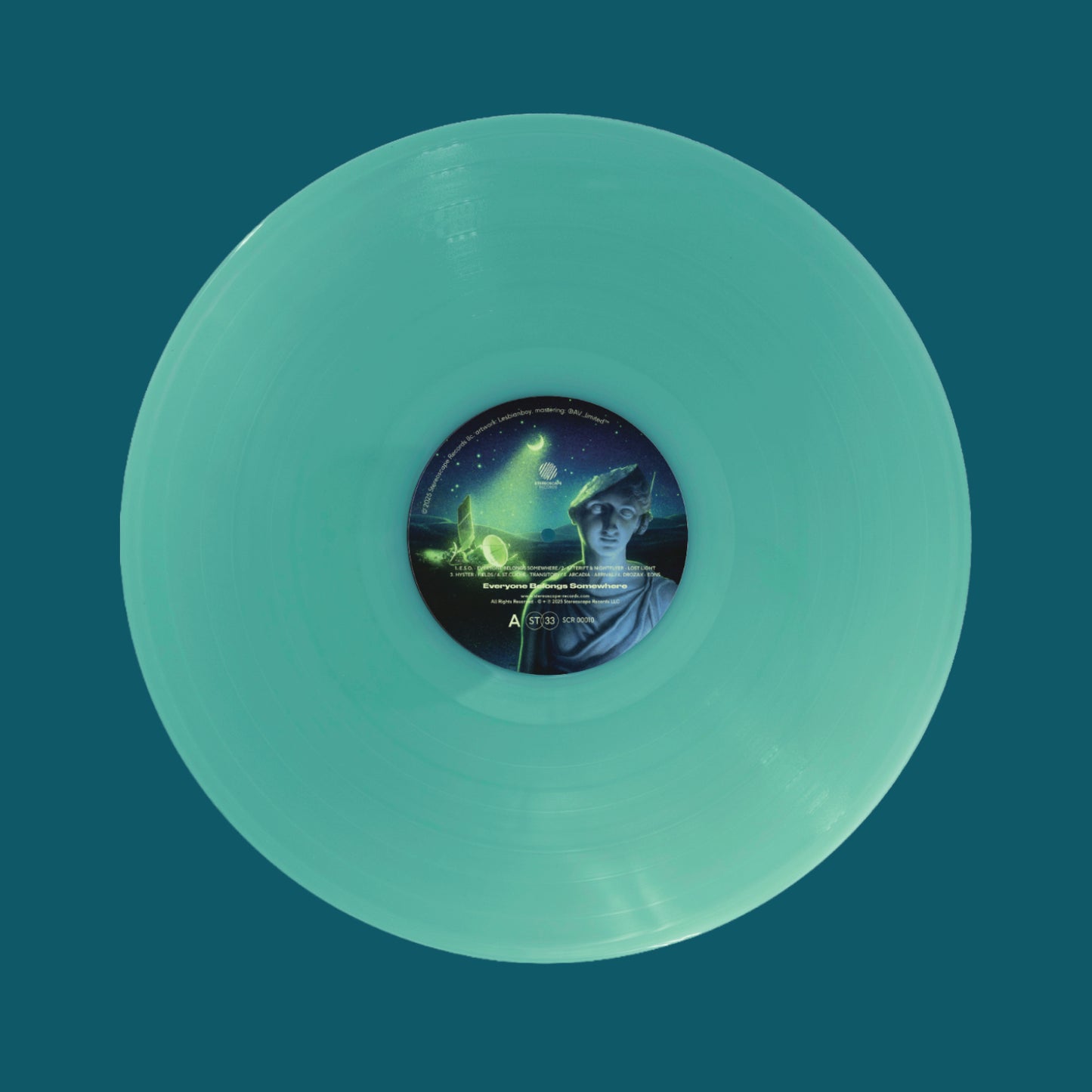 Everyone Belongs Somewhere Coke Bottle Vinyl